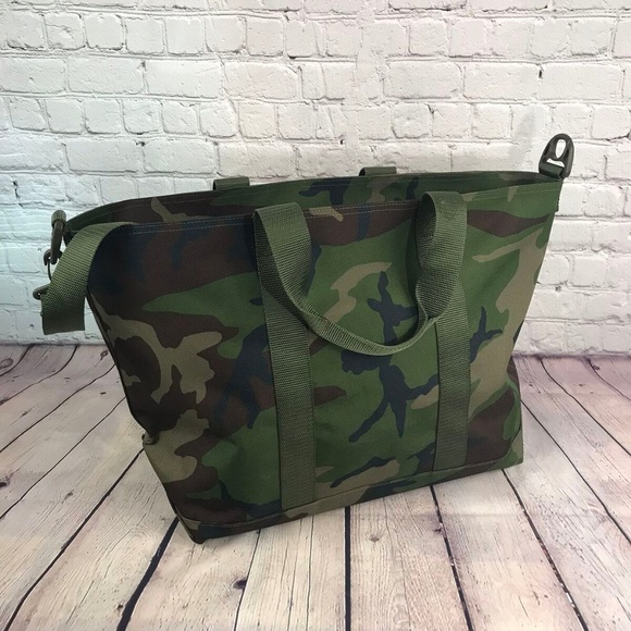 ll bean camo tote